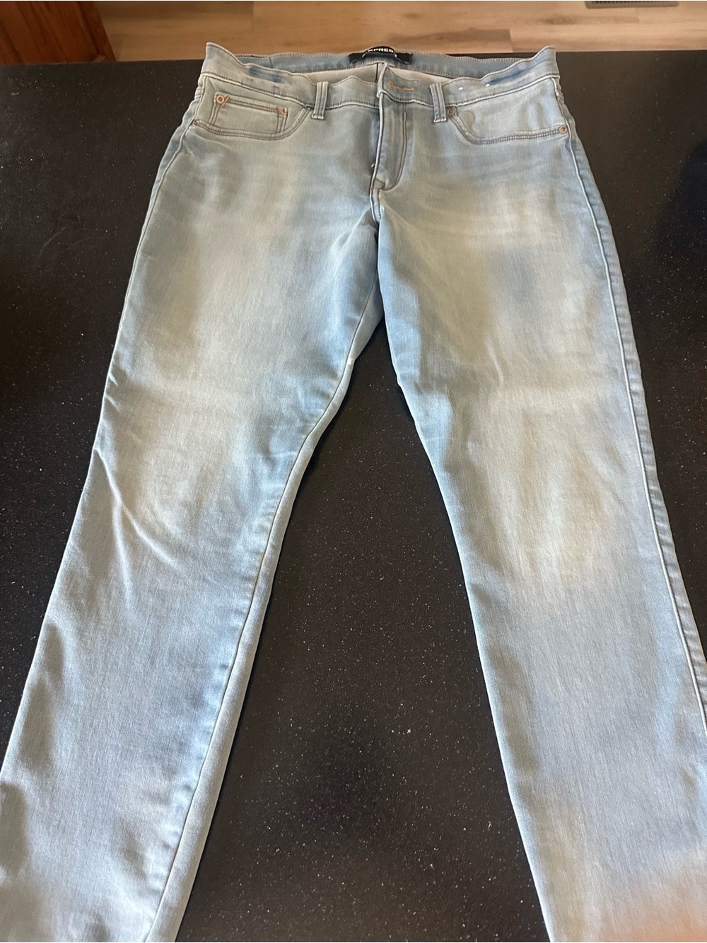 Express Light Blue Women's Jeggings - Slim Fit